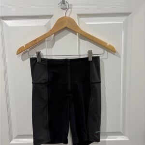 lululemon athletica Black Zip-Front Active Shorts